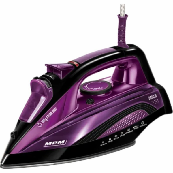 MPM MZE-21/RS Steam Iron 2800 W Violet