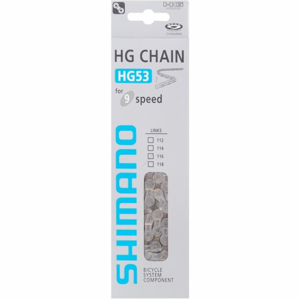 Řetěz SHIMANO CN-HG53 - 9 rychlostí - 114 článků