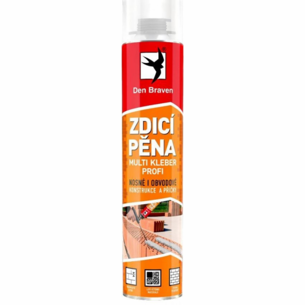 Den Braven Zdící pěna pistolová Multi Kleber Profi 750 ml