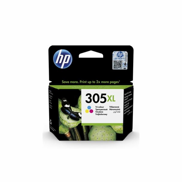 HP 305XL originální inkoustová kazeta tříbarevná 3YM63AE ...