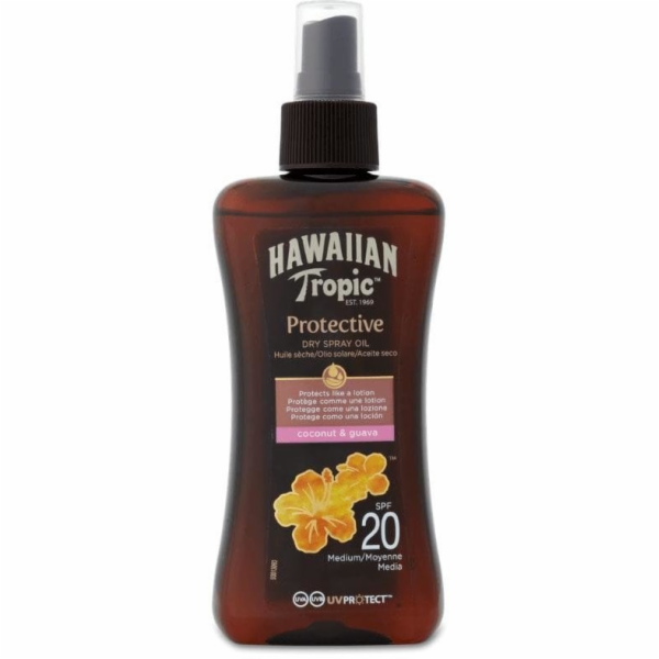 Hawaiian Tropic Protective suchý opalovací olej ve spreji...