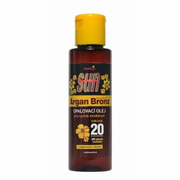 Sun Vital opalovací olej s BIO arganovým olejem SPF 20, 1...