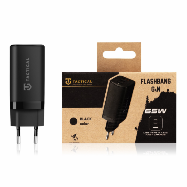Tactical FlashBang GaN 65W Black 57983112848 Tactical Fla...