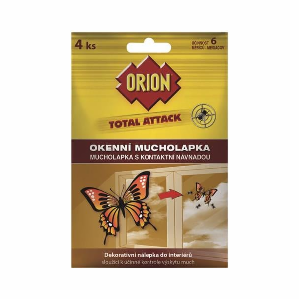 Orion total attack okenní mucholapka 4ks 48038036 Orion T...