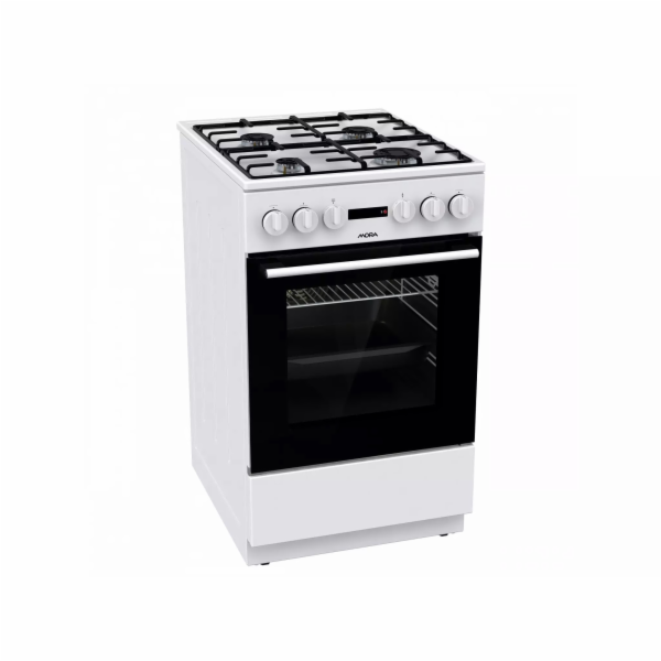 Mora K 5254 BW Kombinovaný volně stojící sporák 50cm