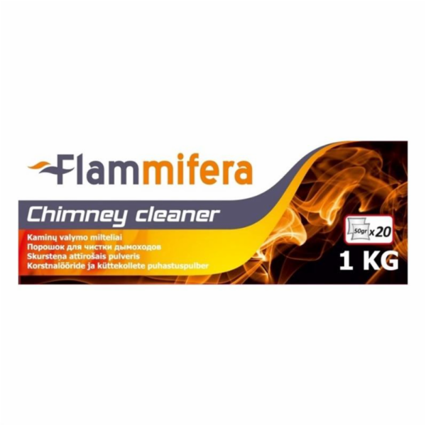 Prášek na čištění komínů FLAMMIFERA Sadpal, 1 kg