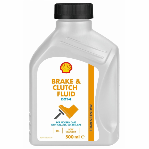 Brzdová kapalina Shell DOT-4, 0,5l