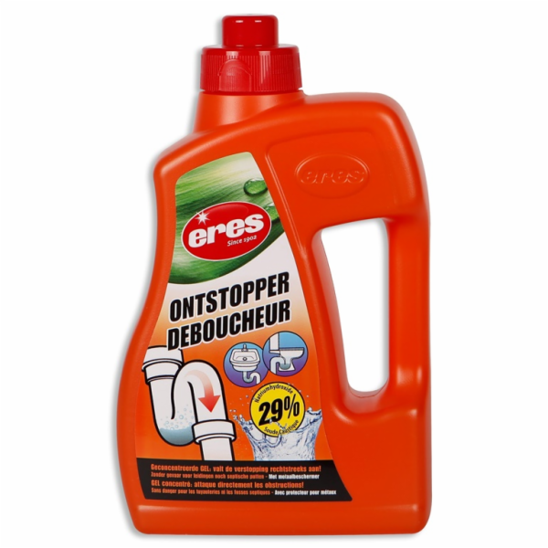 ERES čistič potrubí Unblocker Liquid, 29%, 1000 ml