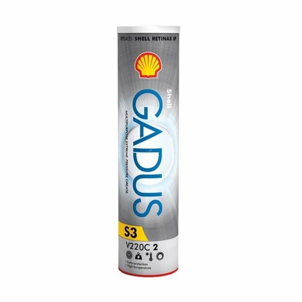 Plastické mazivo Shell GADUS S3 V220C 2, 400 ml