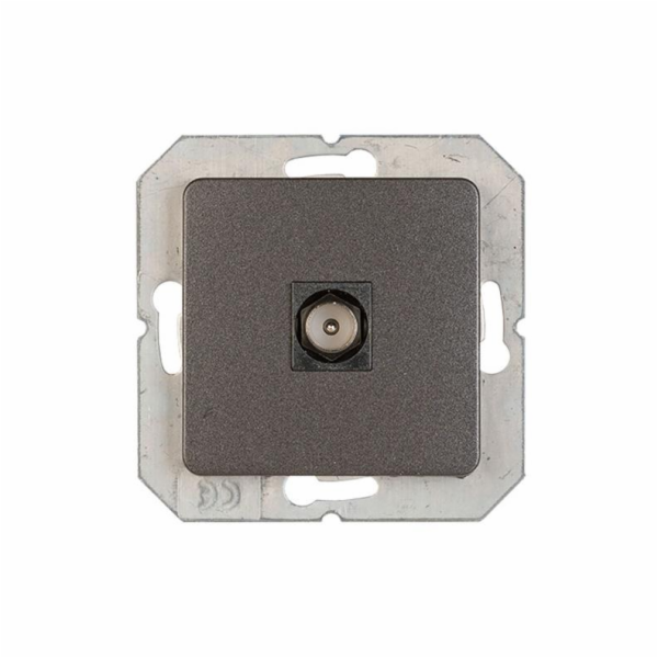 Anténní zásuvka VILMA SL250, barva antracit