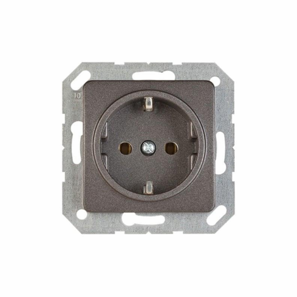 Zásuvka VILMA SL250, s ven., barva antracit
