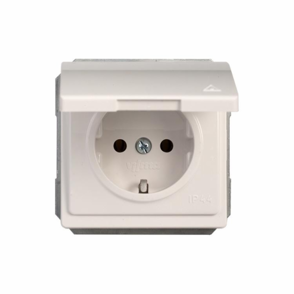 Zásuvka VILMA ST150, bílá, IP44
