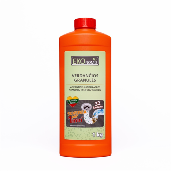 Čistič sifonu a kanalizace Economy VARNÉ GRANULE ®, 1kg