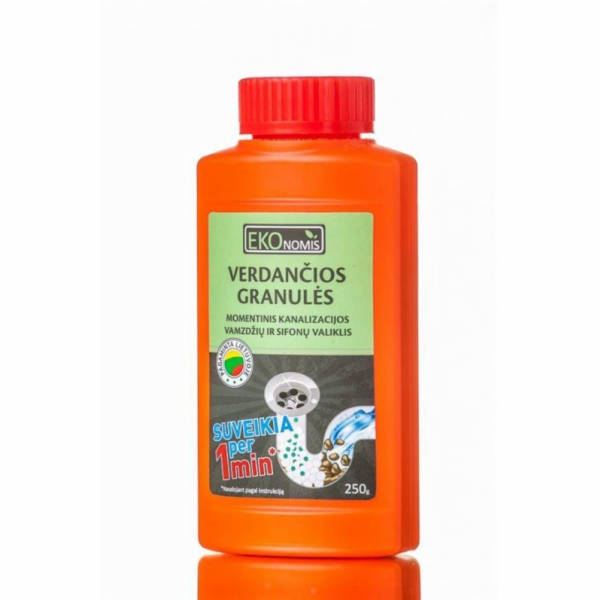 Čistič sifonů a kanalizací Ekonomis BOILING GRANULES®, 250g