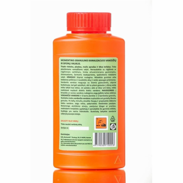 Čistič sifonů a odtoků Ekonomis VARNÉ GRANULE ®, 250g