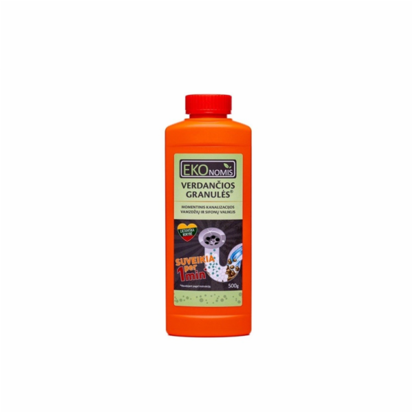 Čistič sifonů a kanalizací Ekonomis BOILING GRANULES ®, 500g