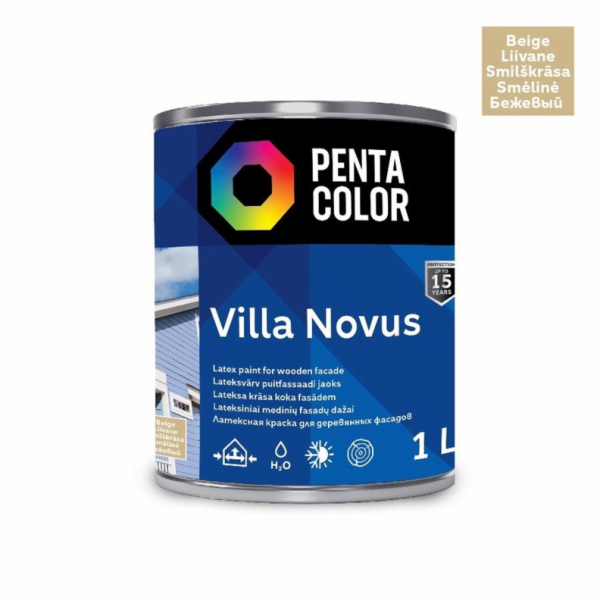 Fasádní barva Pentacolor Villa Novus, písková, 1l