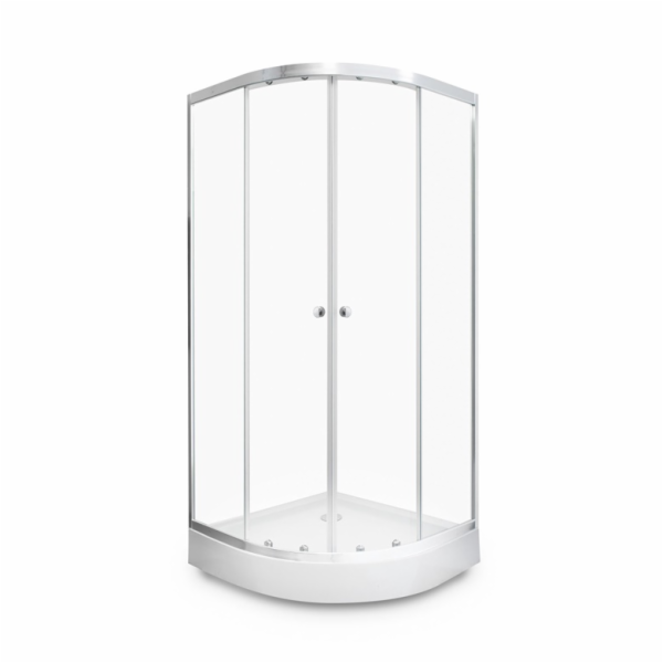 Sprchový kout Thema Lux SAND QA017-90, půlkruhový, 90x90x...