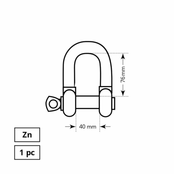 Montážní držák Haushalt, ZN, 1DD, M22, 7/8"