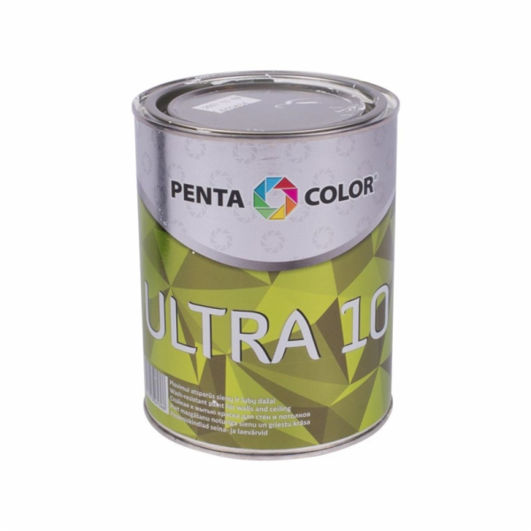 Disperzní barva Pentacolor Ultra 10, bílá 1l