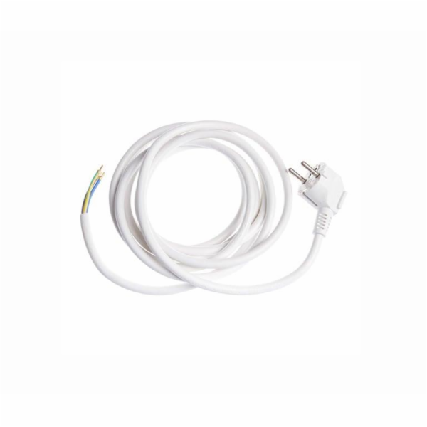 Kabel se zástrčkou OKKO, 1,5 m, bílý