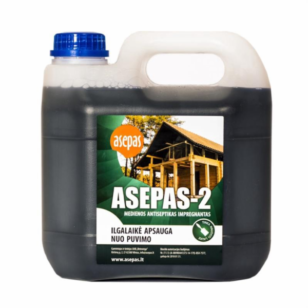 Antiseptikum Asepas-2, zelenošedá, 3 l