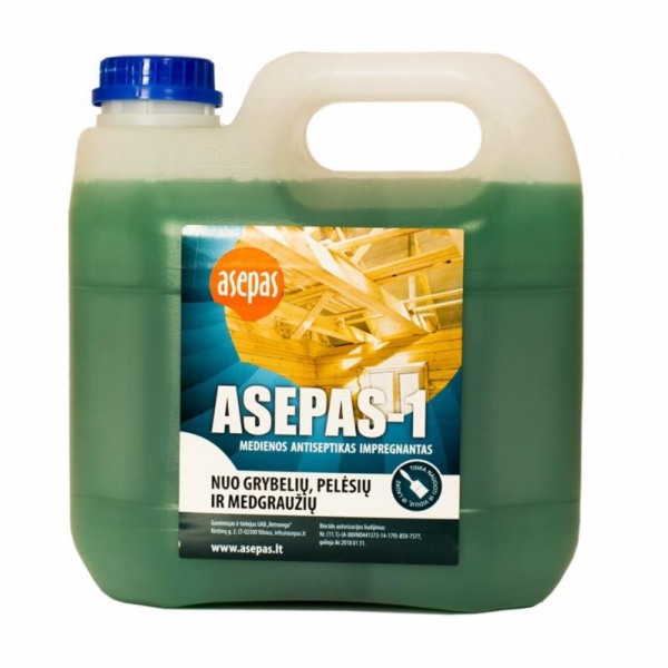 Antiseptikum Asepas-1, zelený, 3 l