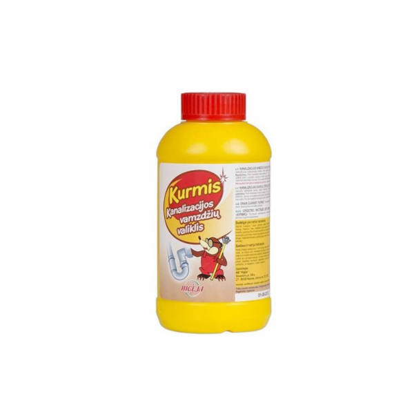 Čistič potrubí Krtek, 0,5 kg
