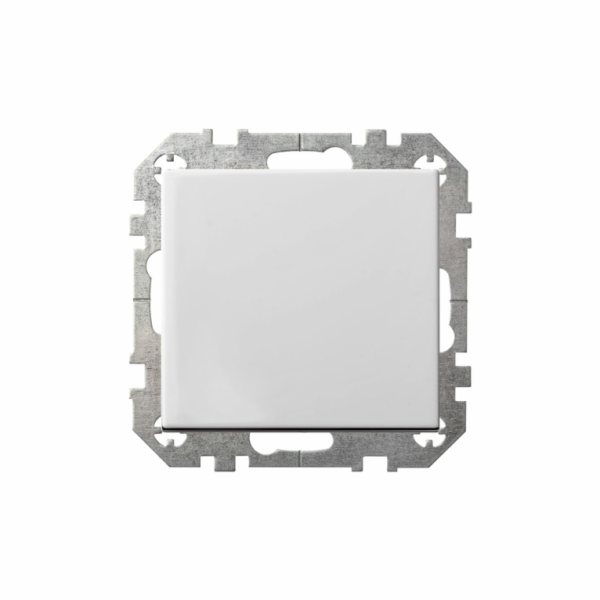 Vypínač LIREGUS EPSILON, IP44, bílá barva
