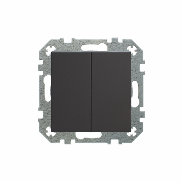 Vypínač LIREGUS RETRO, 2 klíče, černá barva