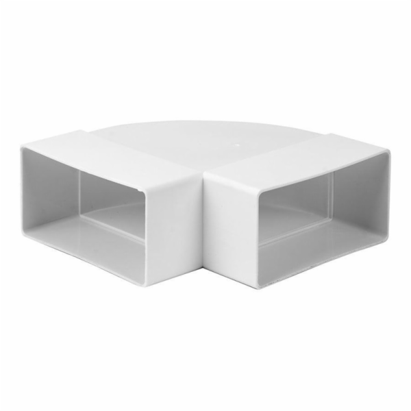 Větrací koleno EUROPLAST KLH25-90, 220 x 55 mm, 90°