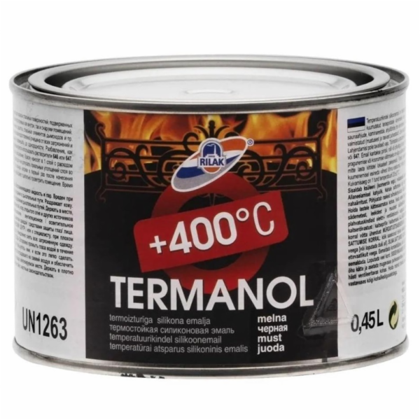 TEPLOTNĚ ODOLNÝ SILIKONOVÝ SMALT "Temanol" (0,45 l)