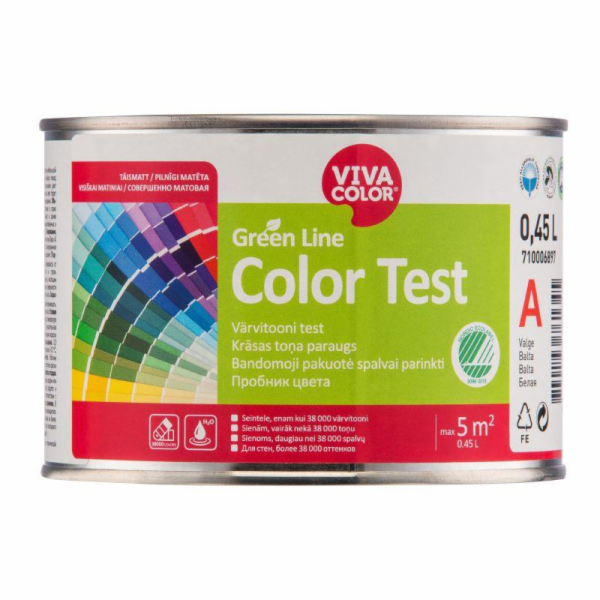 BARVY GREEN LINE BAREVNÝ TEST A 0,45L