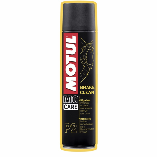 Čistič motocyklových brzd Motul P2, 400 ml