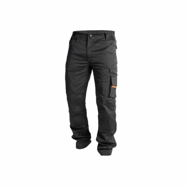 Pracovní kalhoty Sara Workwear Actiflex, černé, 48