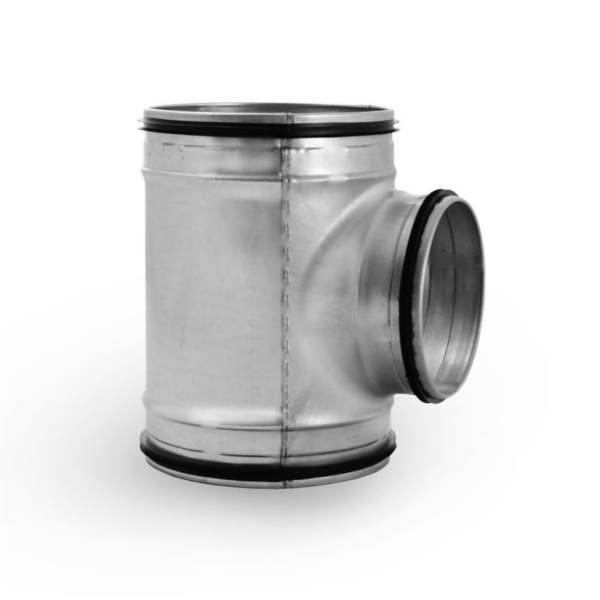T-kus s kanálem ALNOR TPCL-200-200, s těsněním, 90°
