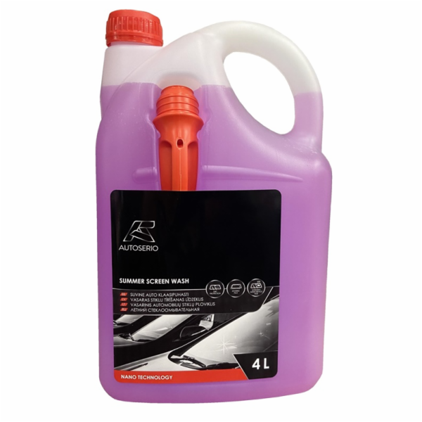 Letní čistič oken AUTOSERIO NANO, 4l