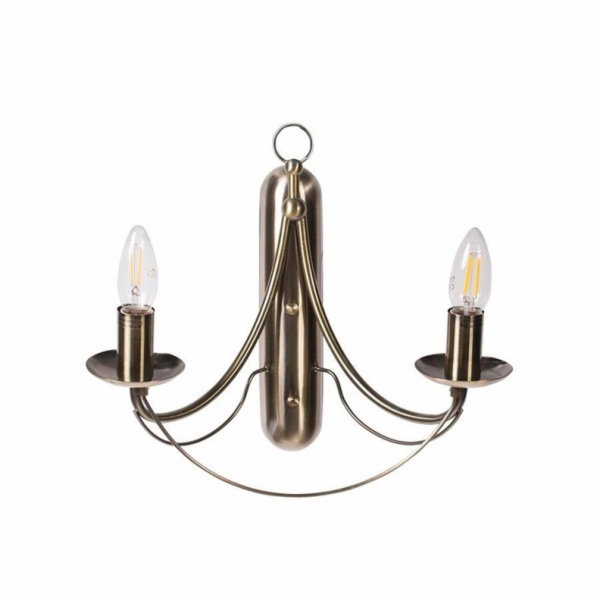 Nástěnné svítidlo DOMOLETTI MARIANA MB122-2, 2 × 60 W, E14