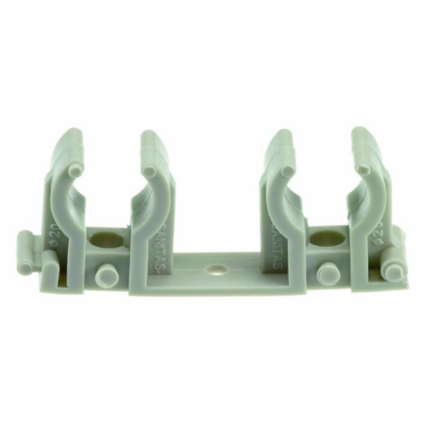 Držák dvojitý 70.2020 PPR, 20 mm