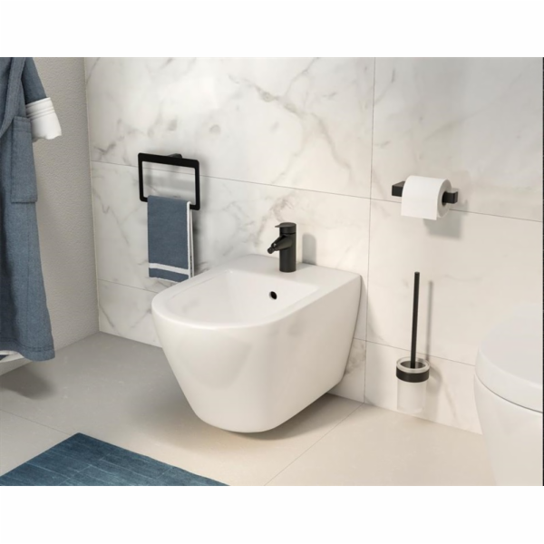 Toaletní kartáč Gedy Eros 2333-03, černý