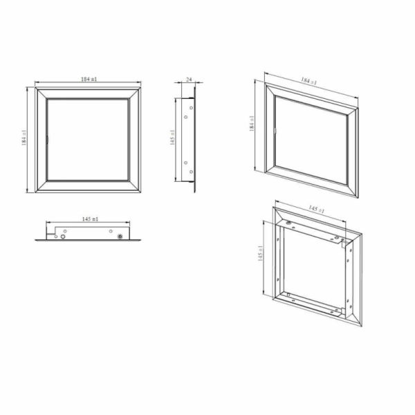 Revizní dvířka RD-150x150