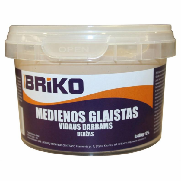 Tmel na březové dřevo Briko, 0,48 kg