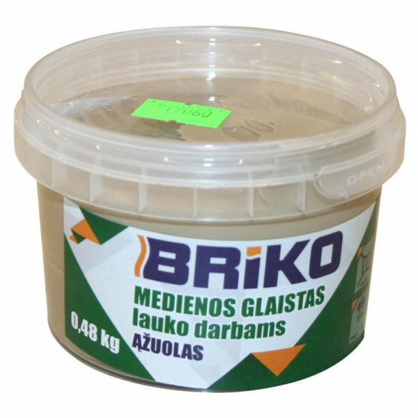 Dubový tmel na dřevo Briko, 0,48 kg
