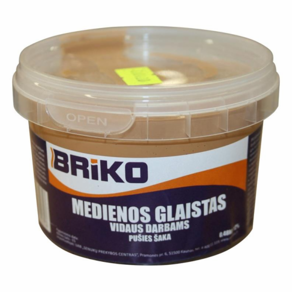 Borovicový tmel na dřevo Briko, 0,48 kg