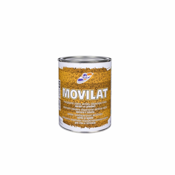 Disperzní barva Rilak Movilat 25A, bílá, 0,9l