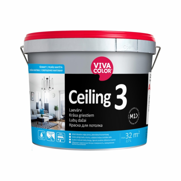 Barva VIVACOLOR STROPNÍ 3 AP, 2,7l
