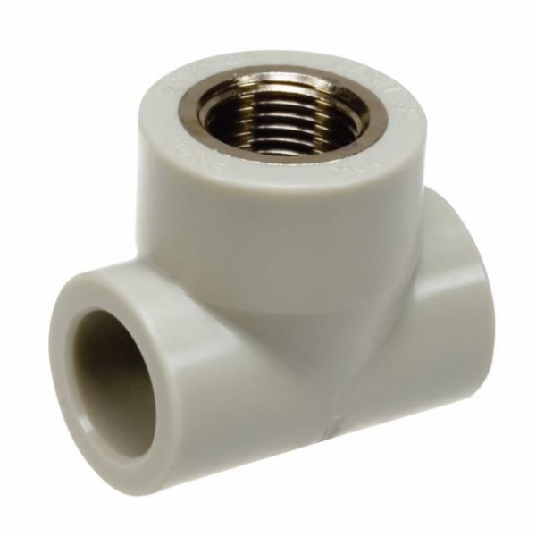 T-kus se závitem 28.2020, vnitřní závit 20 mm x 1/2".