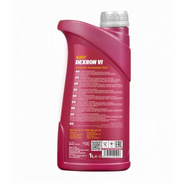 Olej do automatické převodovky Mannol ATF Dexron VI, 1l