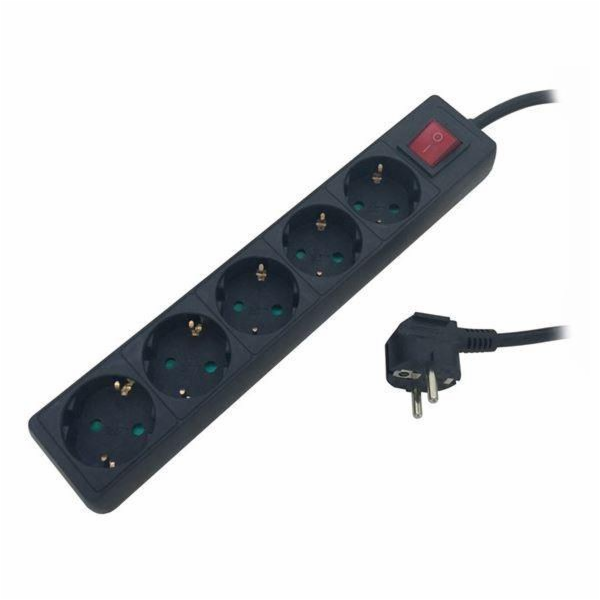 Okko, 3 x 1,5 mm2, 3 m, 5 zásuvek Prodlužovací kabel 