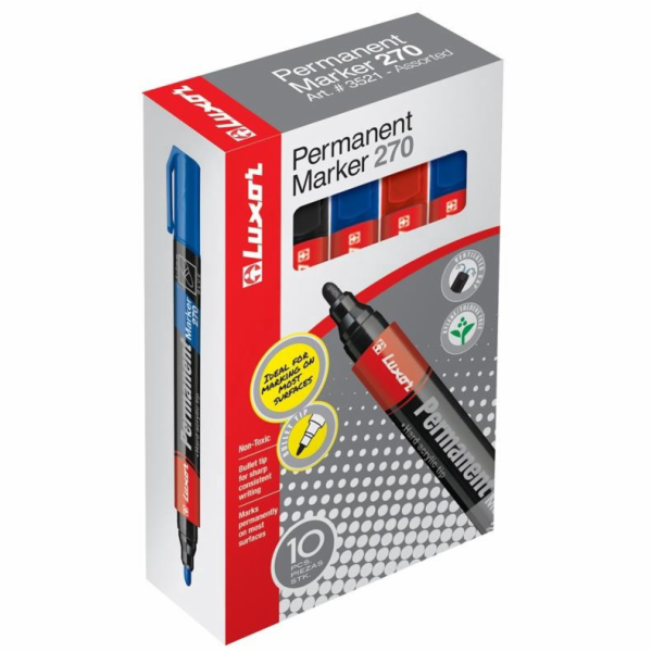 Permanentní fix Luxor, černý